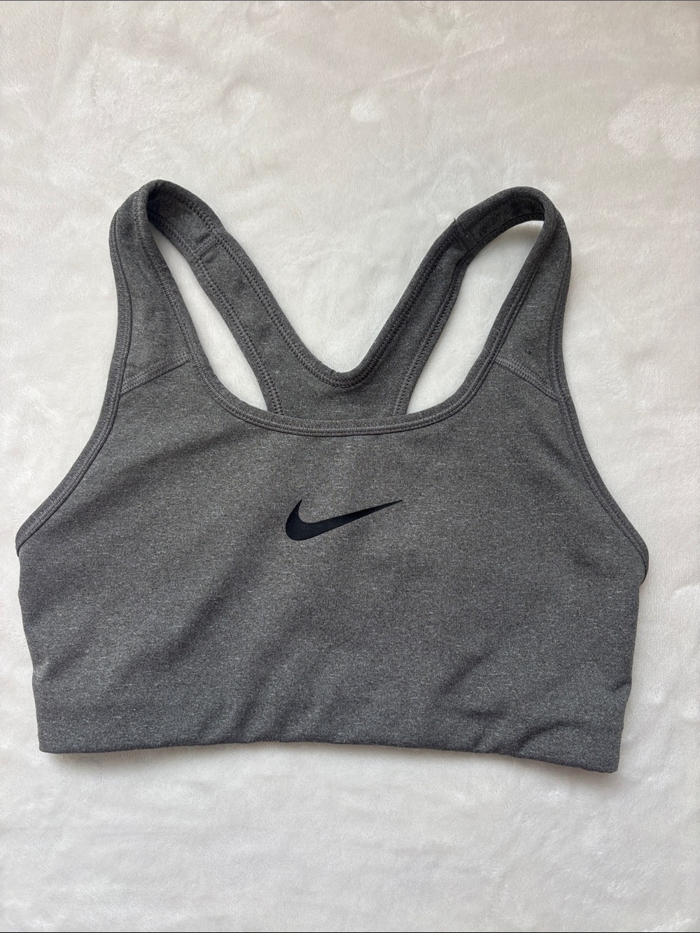Grey Nike Sports Bra